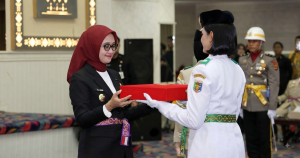 Wagub Lampung : Paskibraka Bukan Sekadar Pengibar Bendera, tetapi Penjaga Kehormatan Bangsa