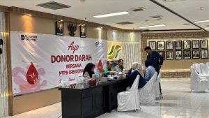 PTPN I Regional 7 Kumpulkan 66 Kantong Darah dalam Donor Darah di Bandar Lampung